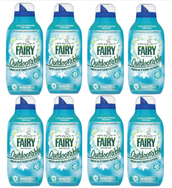 Fairy Outdoorable 45 Wash Fabric Conditioner 630ml X 8
